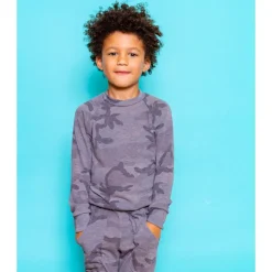 Alfie Top | Camo | Grey