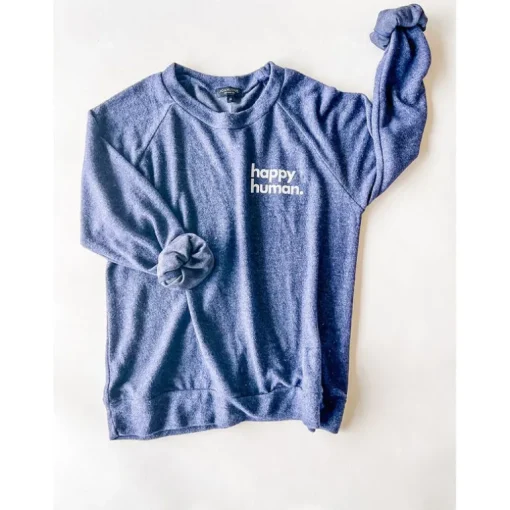 Alfie-Happy Human Adults top | Navy FC
