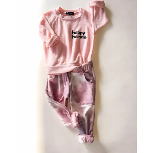 Alfie-Happy Human Adults Top | Pink FC
