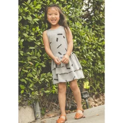 Alma-Party Bustle Dress