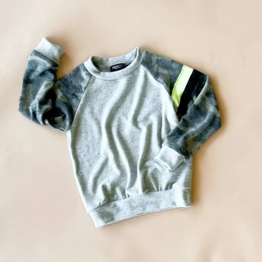 Archie top | Heather Grey