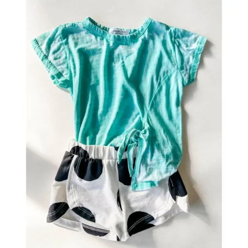 Aurora-Dist Front tie Burnout top