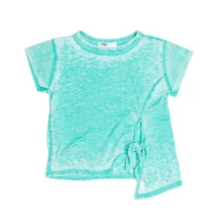 Aurora-Dist Front tie Burnout top