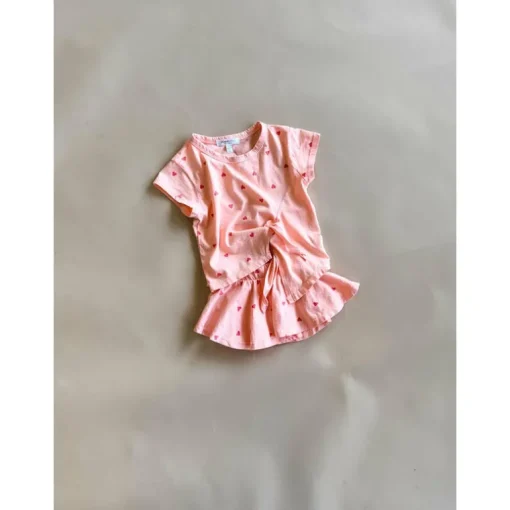 Aurora-Heart Front Tie top