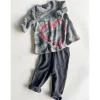 Ava-Heart dress & legging set | Brushed Camo FC