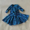 Ballet-Animal dress | Sea Blue