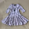 Ballet-Splatter dress | Dusty Lavender