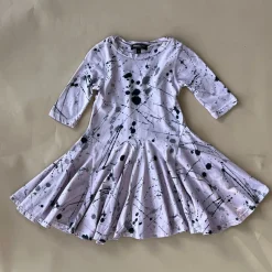 Ballet-Splatter dress | Dusty Lavender