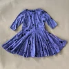 Ballet-Splatter dress | Purple