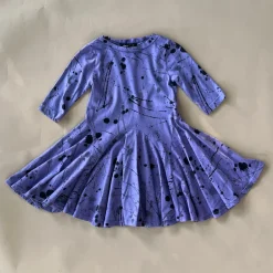 Ballet-Splatter dress | Purple