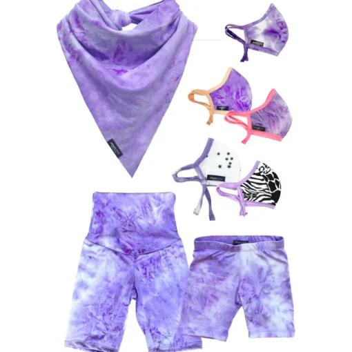 Bandana | Grape Tie Dye