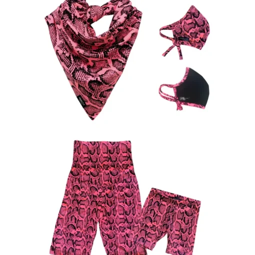 Bandana | Pink Snake