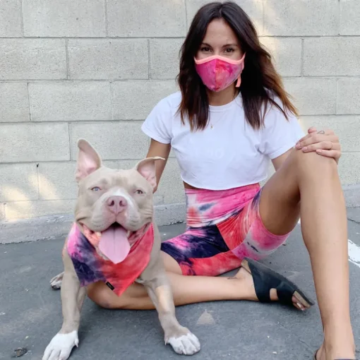 Bandana | Raspberry Tie Dye