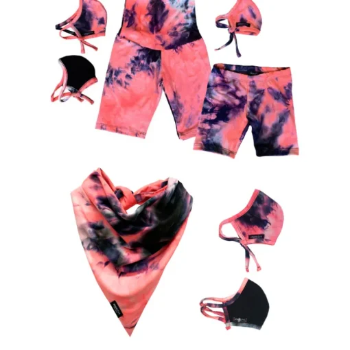 Bandana | Sunset Neon Tie Dye
