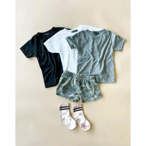 Basic Tee | Charcoal Black
