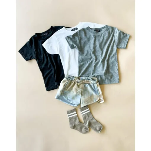 Basic Tee | Heather Grey