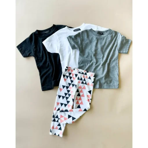 Basic Tee | Heather Grey