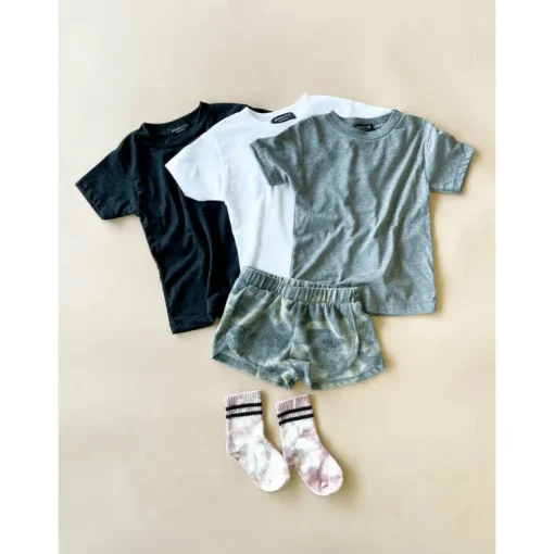 Basic Tee | Heather Grey