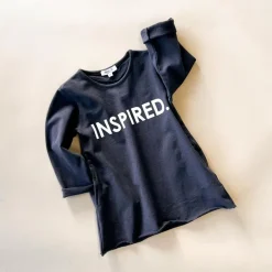 Becca | Inspired | Charcoal Dress