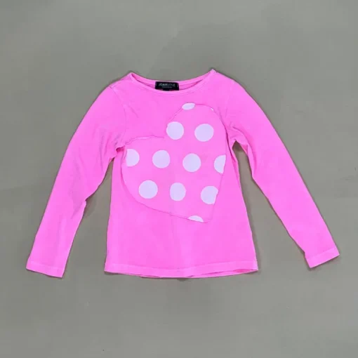 Beti-Heart Tee | Pink