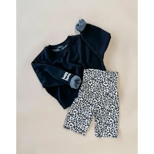 Biker Shorts | Adult | Cream Cheetah