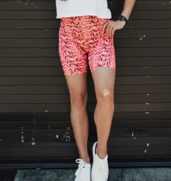 Biker Shorts | Adult | Neon Snake