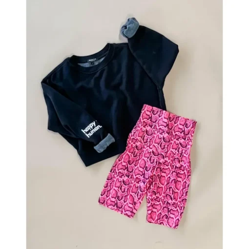 Biker Shorts | Adult | Neon Snake