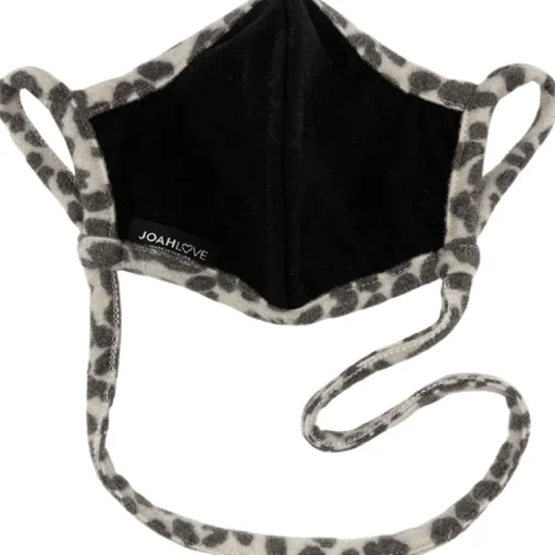 Black | Leopard Faux Cashmere Infinity