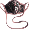 Black Floral | Mauve Infinity