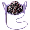 Black Floral w/ Pocket Infinity | Lavender