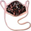 Black Floral w/ Pocket Infinity | Peach