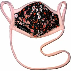 Black Floral w/ Pocket Infinity | Peach