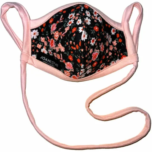 Black Floral w/ Pocket Infinity | Peach