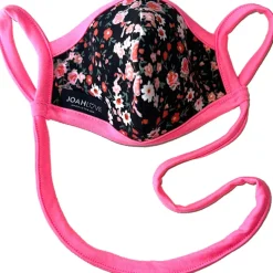 Black Floral w/ Pocket Infinity | Pink