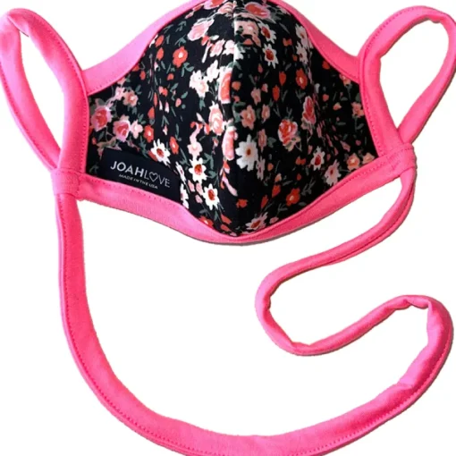 Black Floral w/ Pocket Infinity | Pink