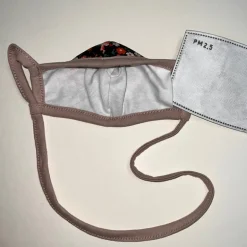 Black Floral w/ Pocket Infinity | Taupe