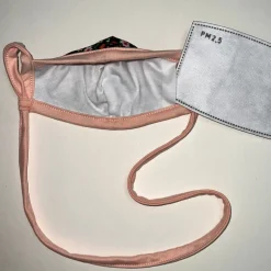 Black Floral w/ Pocket Infinity | Peach