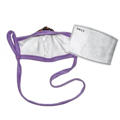 Black Floral w/ Pocket Infinity | Lavender