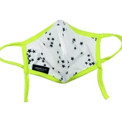 Black Mini Star | Lime