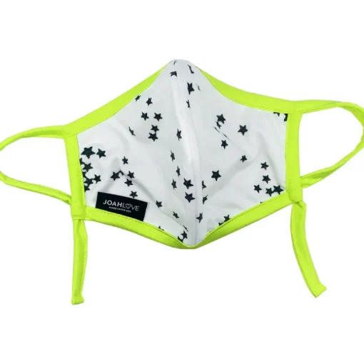 Black Mini Star | Lime