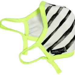Black White Stripes | Lime