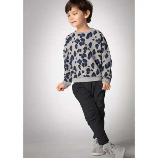 Bowie Top | Cheetah | Charcoal