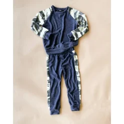 Brandon Joggers | Navy w/Camo