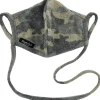 Brushed Olive Camo Faux Cashmere Infinity