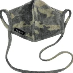 Brushed Olive Camo Faux Cashmere Infinity