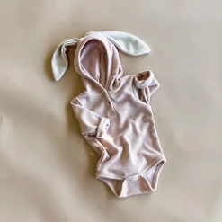 Bunny Baby Bodysuit | Blush