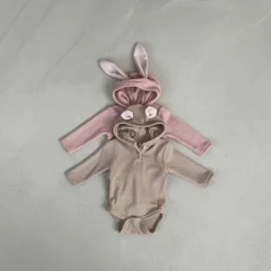 Bunny Baby Bodysuit | Blush