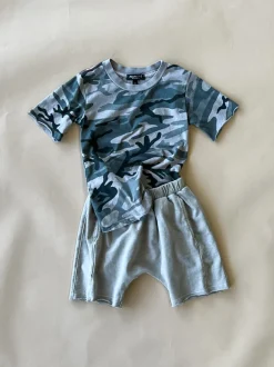 Cameron Camo Tee | Cobblestone