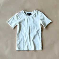 Cameron Solid Tee | Crème