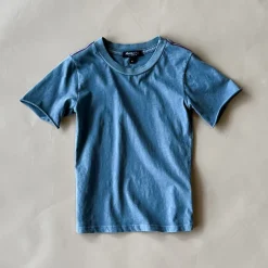 Cameron Solid Tee | Denim